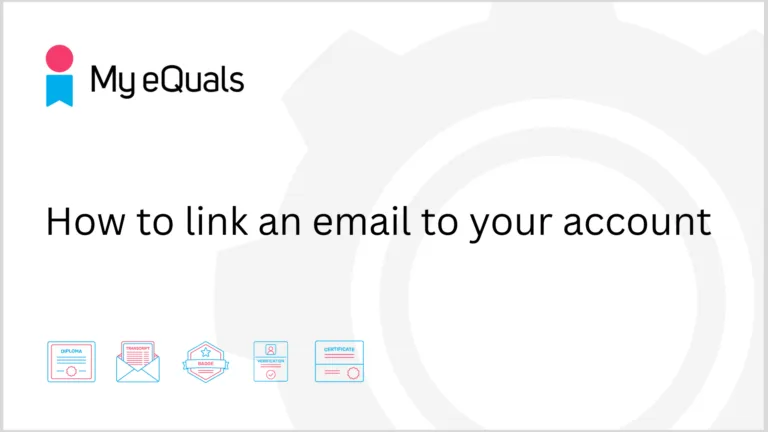 How to link an email to your account (1920 x 1080 px)